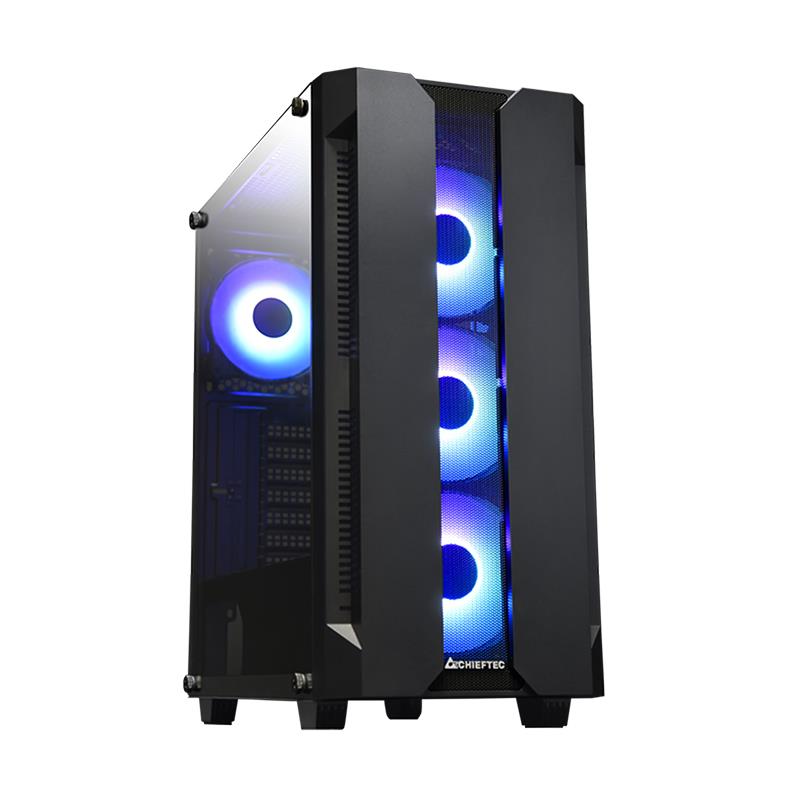 Case|CHIEFTEC|HUNTER|MidiTower|Not included|ATX|MiniITX|Colour Black|GS-01B-OP