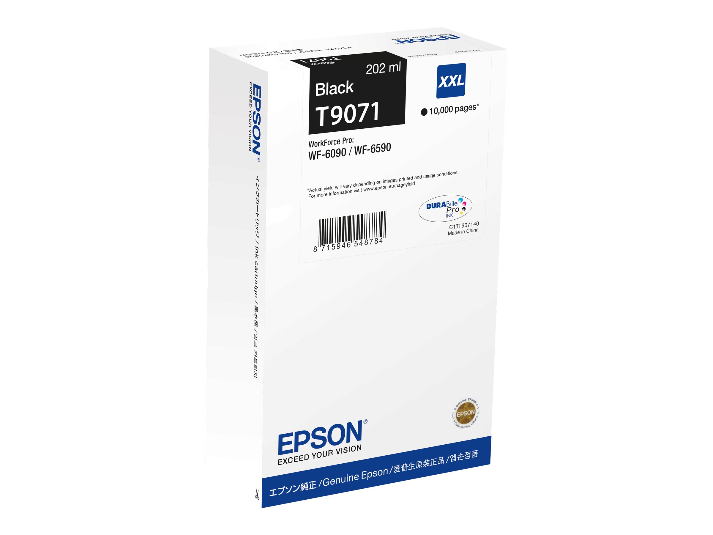 Epson C13T90714N - XXL Ink Cartridge - Black