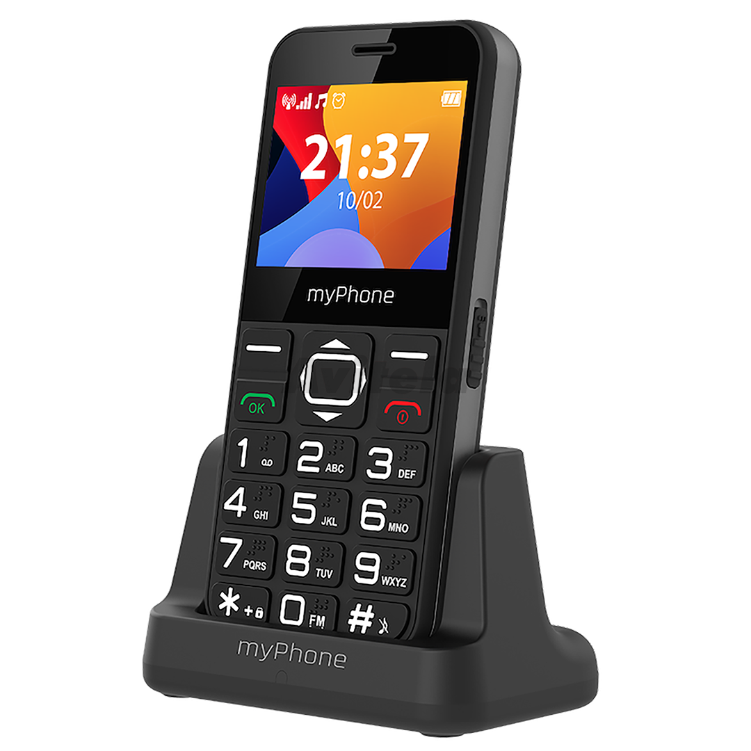 myPhone - Halo 3 - Black - 2.31 " - IPS - 32 MB - 32 MB - Single SIM - Main camera resolution 0.3 MP - 1000 mAh