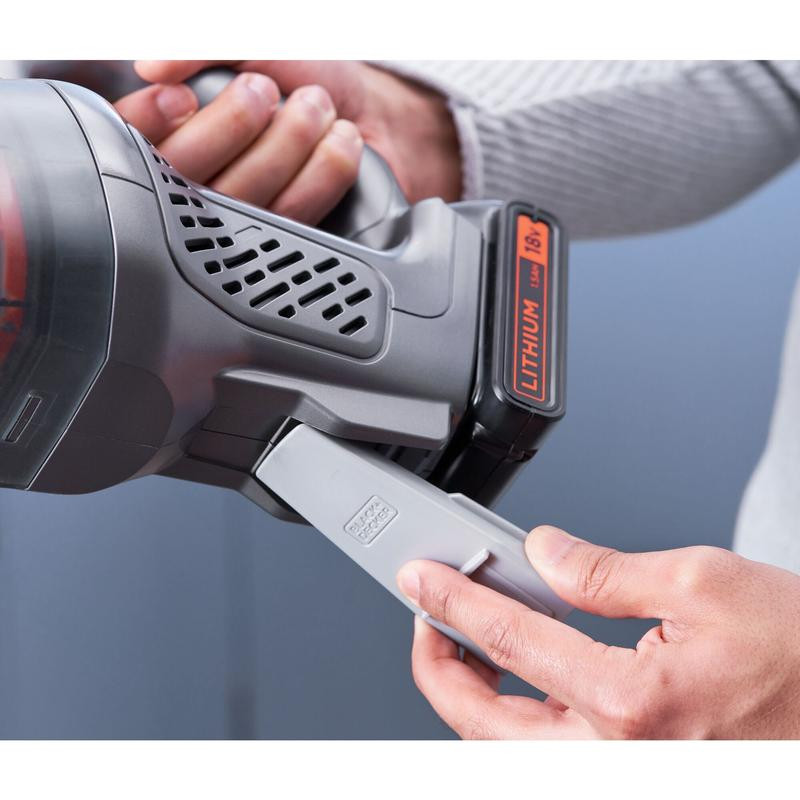 BLACK & DECKER - Vacuum Cleaner - BCHV001B-XJ - Cordless operating - Handstick - 18 V - Operating time (max) 12 min - Grey