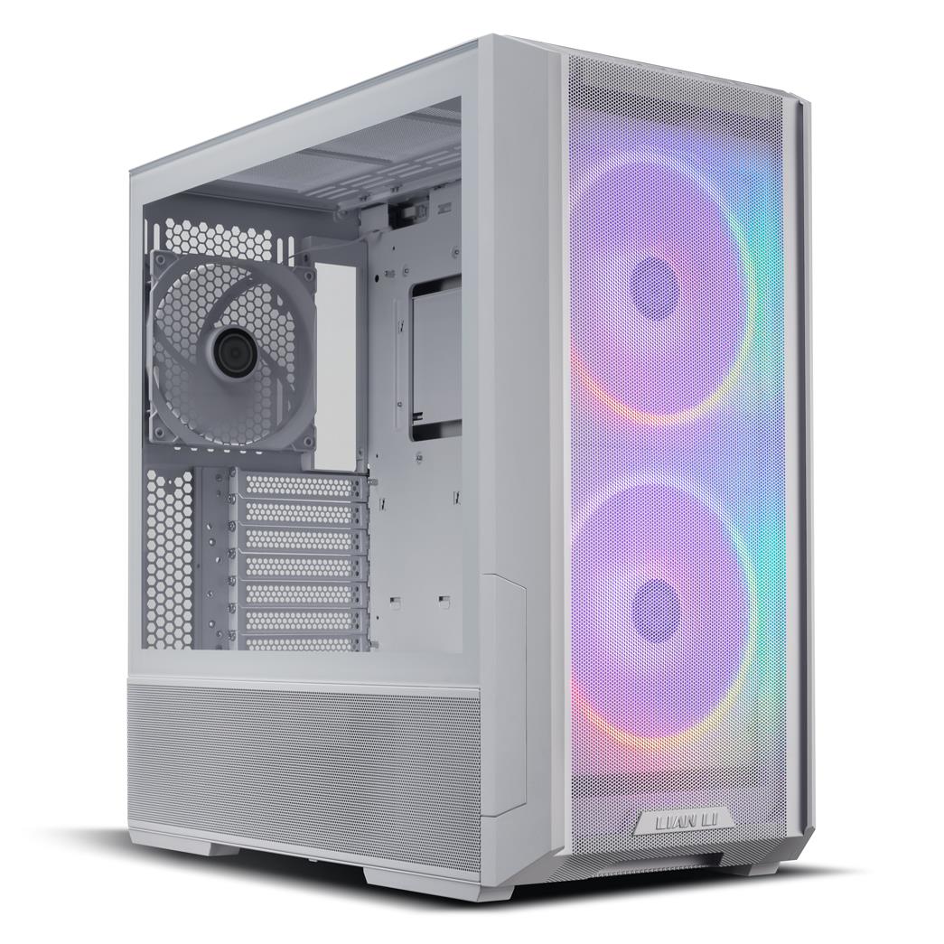 Case|LIAN LI|ATX/micro ATX/Mini-ITX/EATX|White/Transparent|Midi Tower|PC|Lian Li Lancool 216 White (G99.LAN216RW.00)|G99.LAN216RW.00