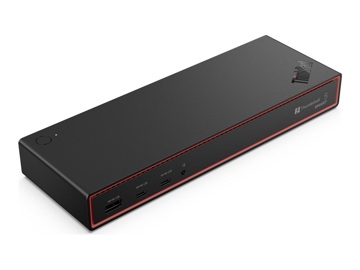 Lenovo ThinkPad Thunderbolt 5 Smart Dock 7500 - EU - DisplayPorts quantity 2 - HDMI ports quantity 1 - 180 W
