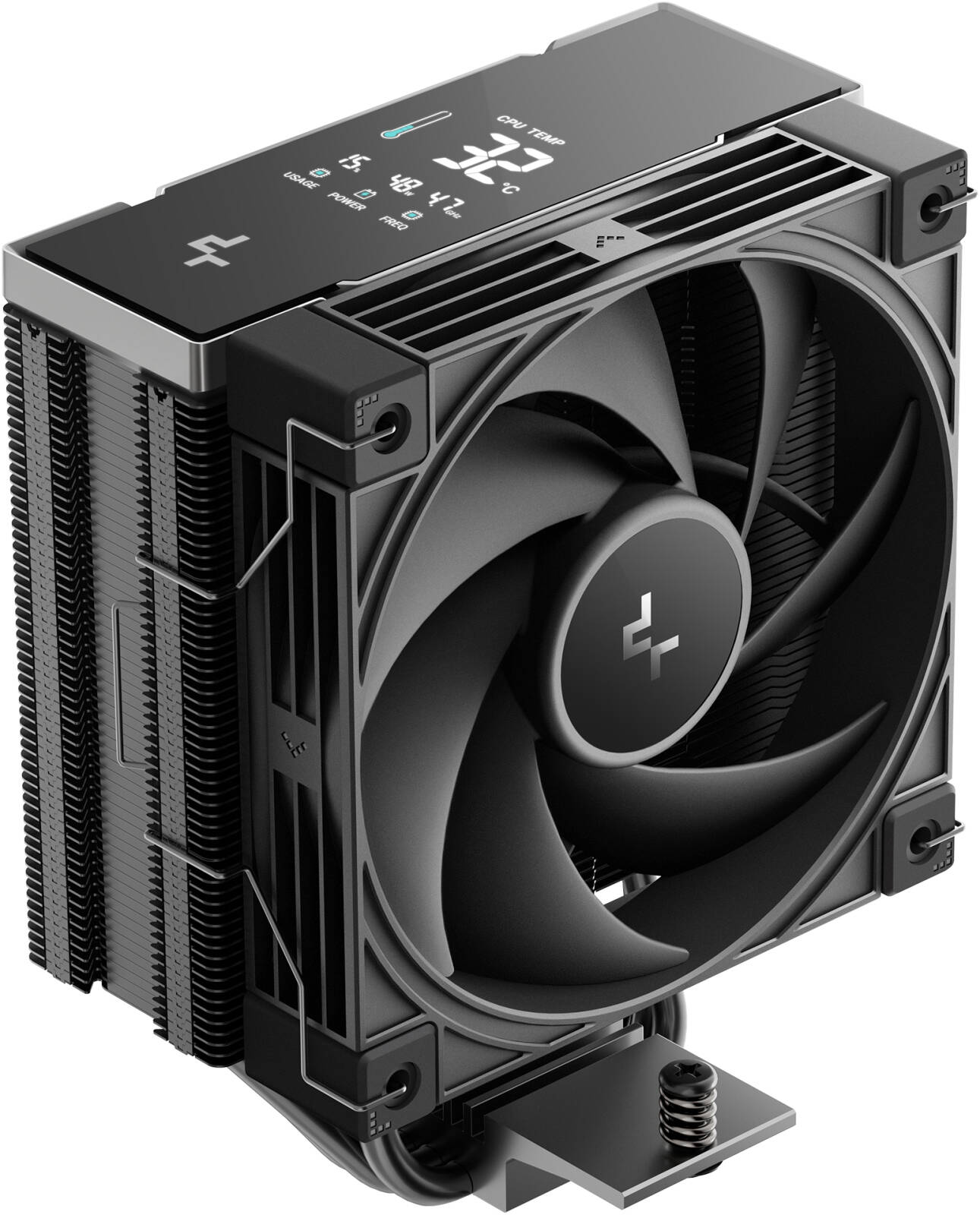 Deepcool CPU Air Cooler - AK400 G2 DIGITAL NYX - Black - Intel, AMD