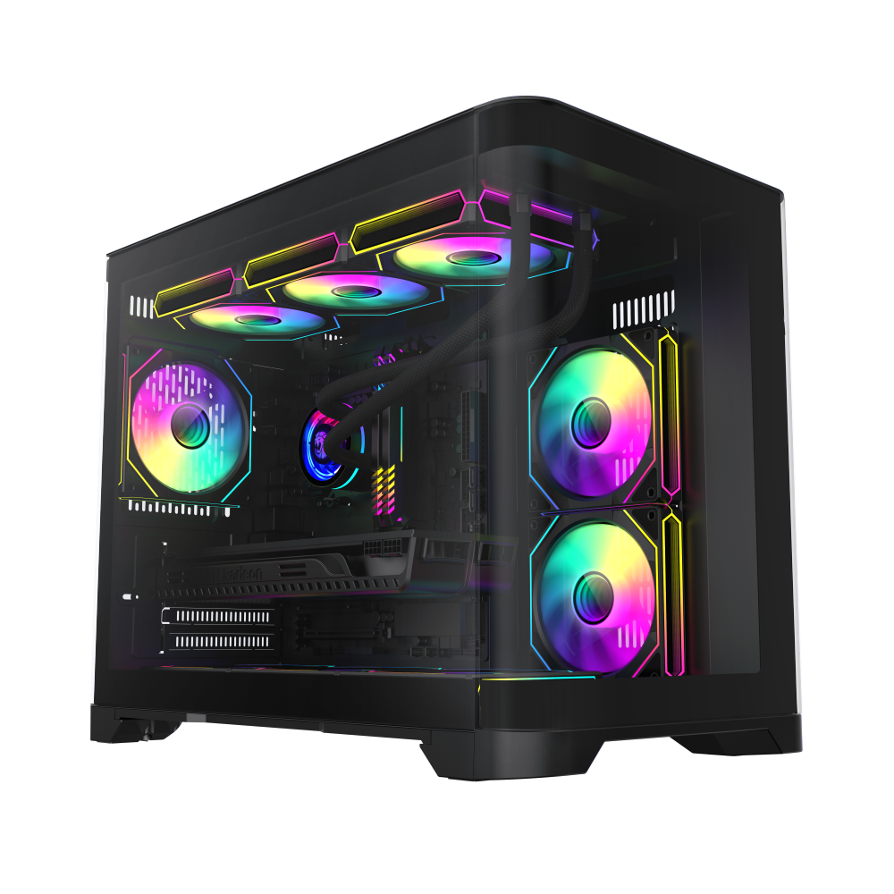 Gamemax Case - HYPE-M BK - ATX