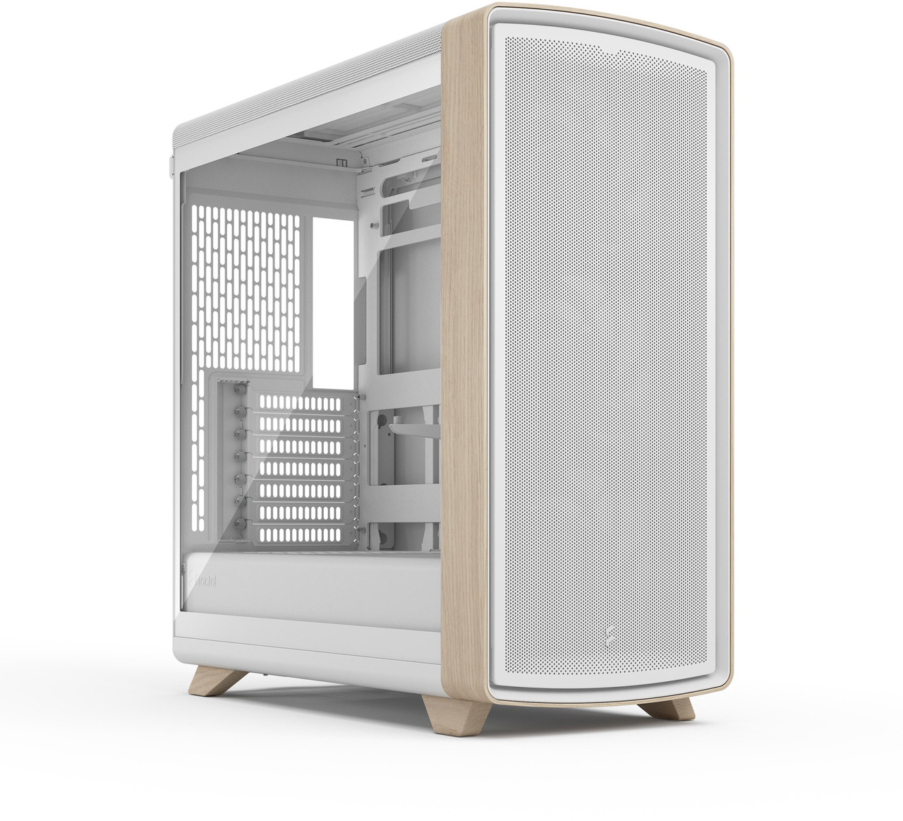 Fractal Design Case - Summit - ATX - Chalk White TG Clear Tint