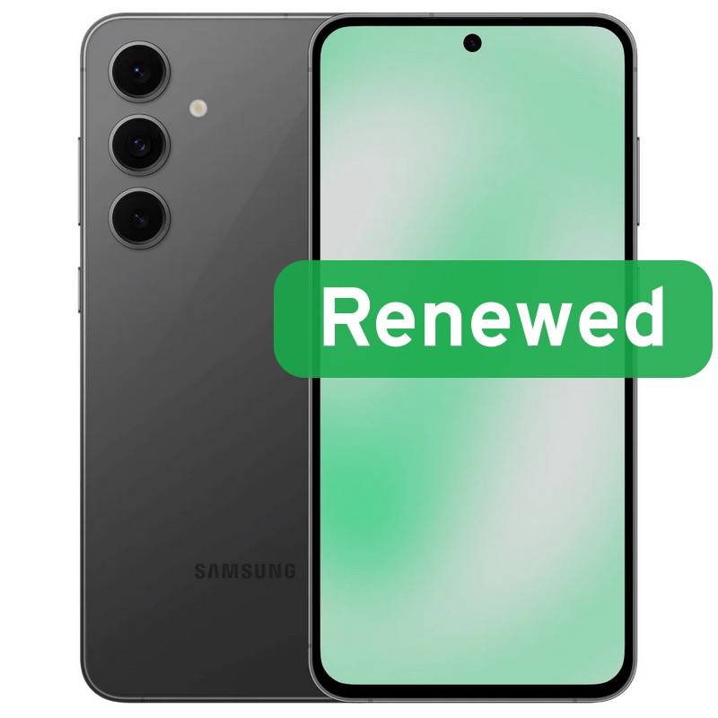 Samsung Renewed Grade A - Galaxy S24 FE - Graphite - 6.7 " - 128 GB - 5G - O