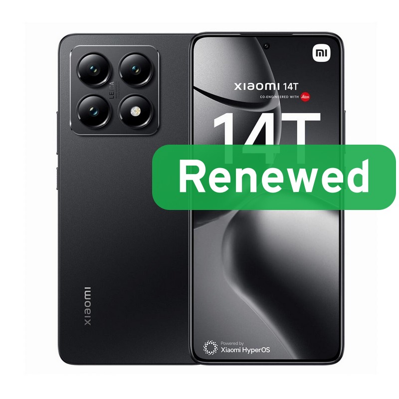 Xiaomi Renewed - Grade A - 14T - 256 GB - Titan Black - 5G - O