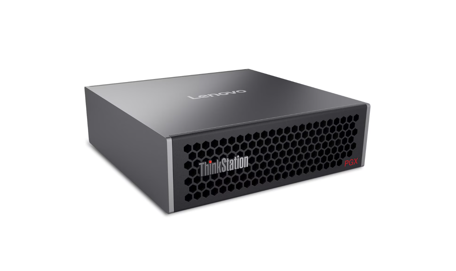 Lenovo ThinkStation - PGX - Desktop - SFF - NVIDIA GB10 Grace Blackwell Superchip - 10x Cortex-X925 + 10x Cortex-A725 - Internal memory 128 GB - LPDDR5X - 4000 GB - NVIDIA Blackwell Architecture - Keyboard language No keyboard - NVIDIA DGX OS - Warranty 1