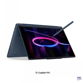 Lenovo Yoga 9 2‑in‑1 14IPH11 Intel - Cosmic Blue - 14 " - OLED - Touchscreen - 2.8K WQXGA+ - 2880 x 1800 pixels - Glossy - Intel Core Ultra 7 - 355 - 32 GB - Soldered LPDDR5X - Solid-state drive capacity 1000 GB - Intel Graphics - Windows 11 Home - 802.11