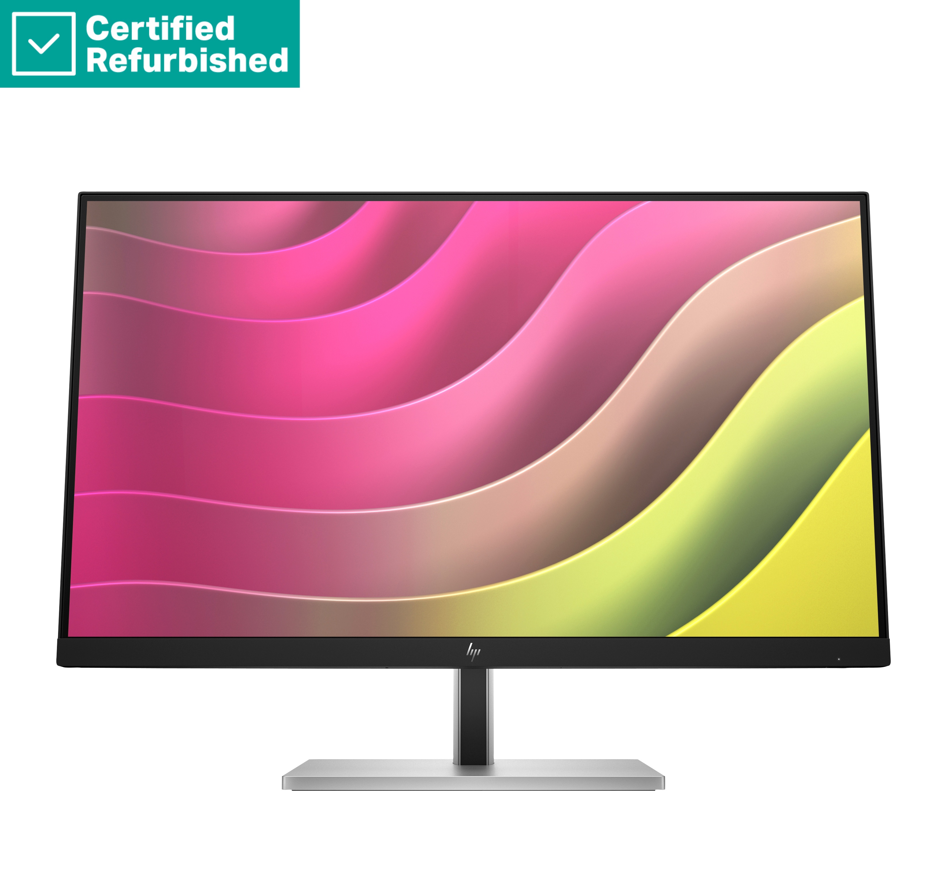 RENEW SILVER HP E24t G5 FHD Touch Monitor - 23.8" 1920x1080 FHD 300-nit Touch 75Hz AG, IPS, HDMI/DisplayPort, 4x USB-A, height adjustable/tilt/swivel/pivot, 1 years