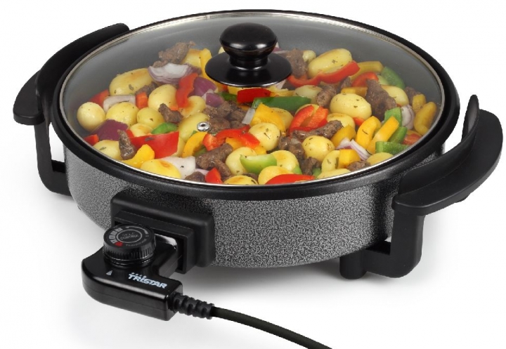 Tristar - Multifunctional grill pan - PZ-2963 - Grill - Fixed handle - Black