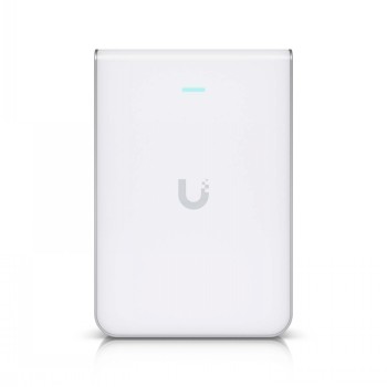 Ubiquiti U7 Pro Wall - 2.4 - 6 GHz - 2500 Mbit/s - Ethernet LAN (RJ-45) ports 1 - MU-MiMO Yes - PoE in - Antenna type Inner