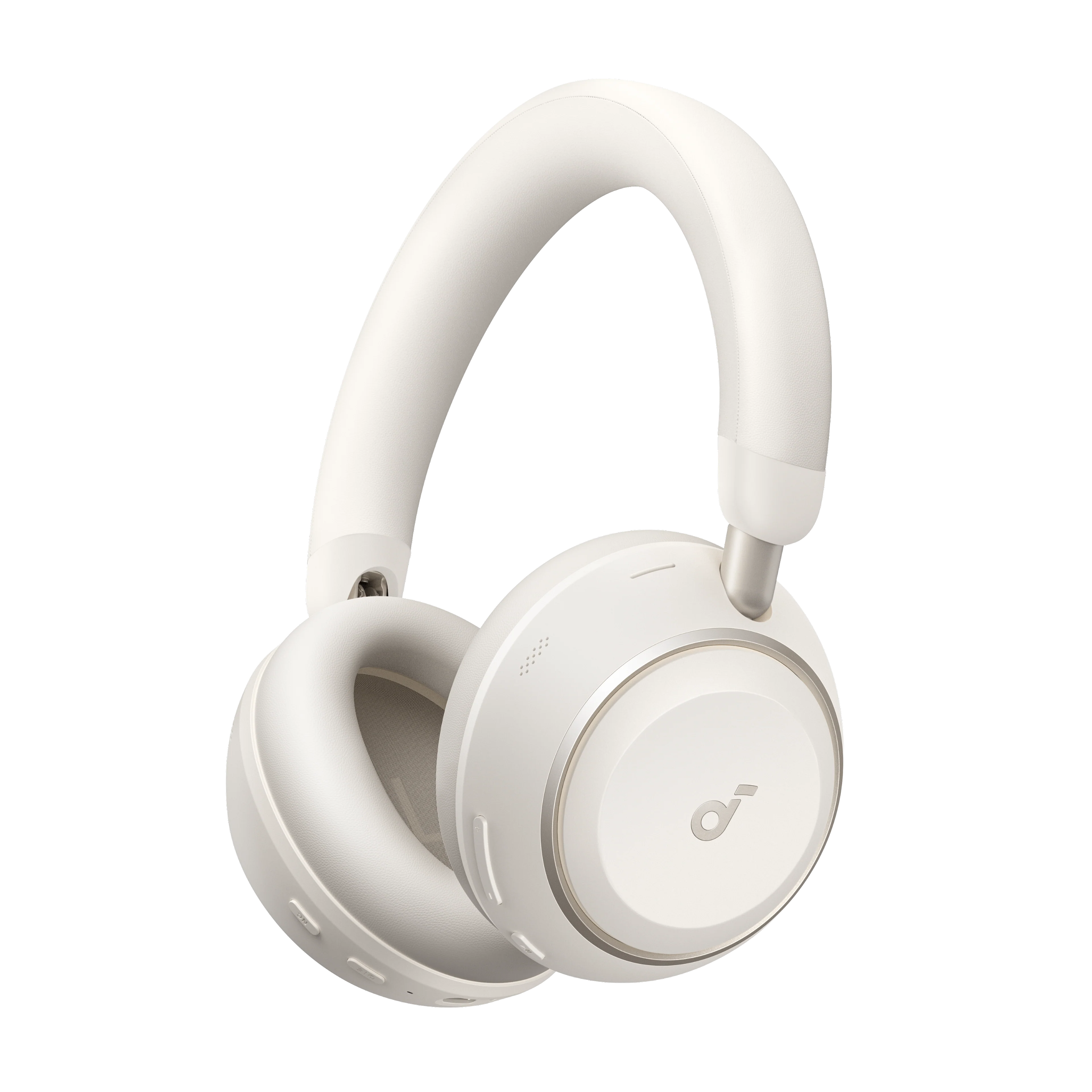 Anker Soundcore - Foldable Headphones - Space 2 - Bluetooth - Over-ear - Microphone - White - Noise reduction