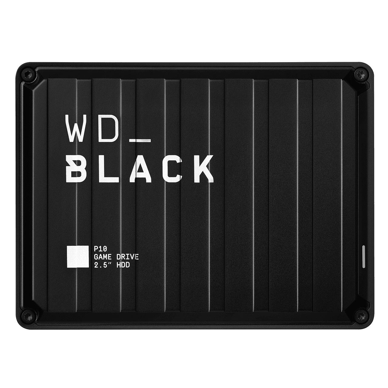 External HDD|WESTERN DIGITAL|P10 Game Drive|4TB|USB 3.2|Colour Black|WDBA3A0040BBK-WESN