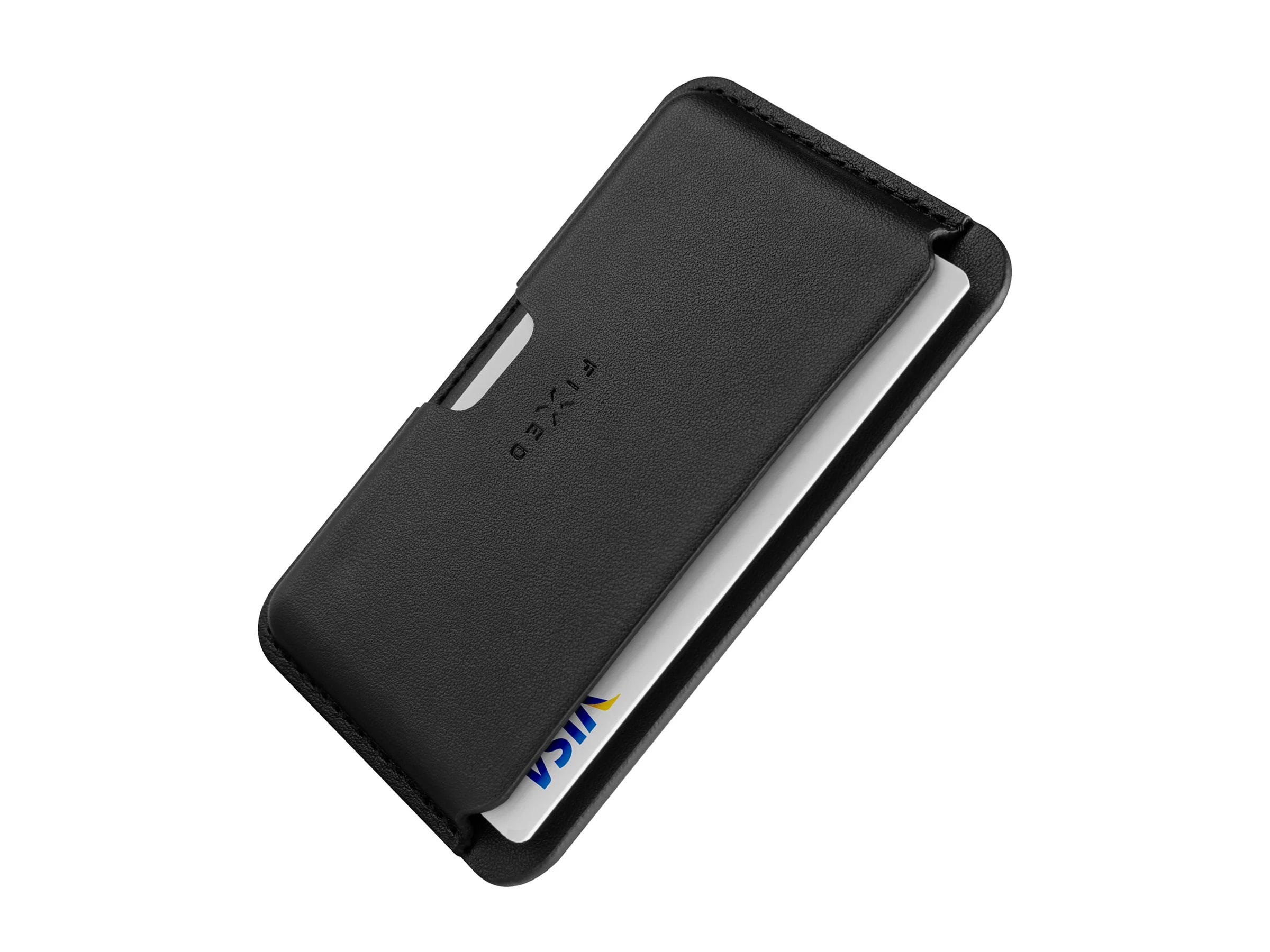 Fixed MagSafe Wallet MagWallet Slim - Wallet - Apple - iPhone 12 and newer - PU leather - Black