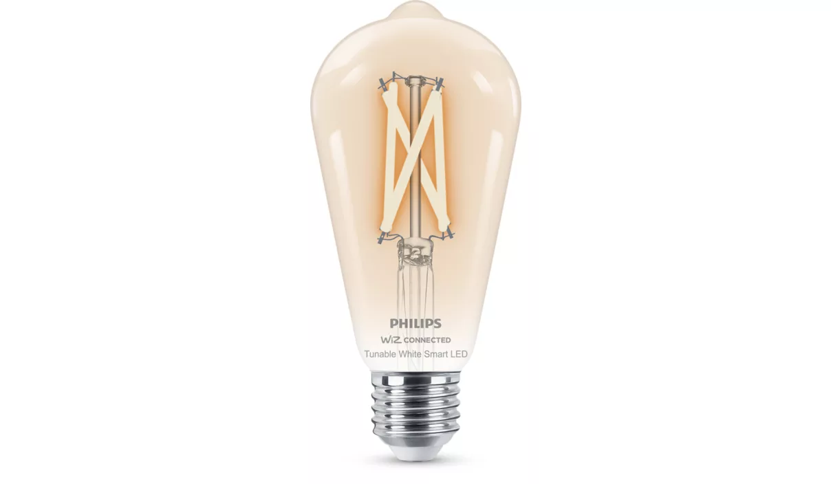 Philips Smart WFB 60W ST64 927-65 CL 1PF/6 - E27 - 7 W - Tunable white - Bluetooth, Wi-Fi