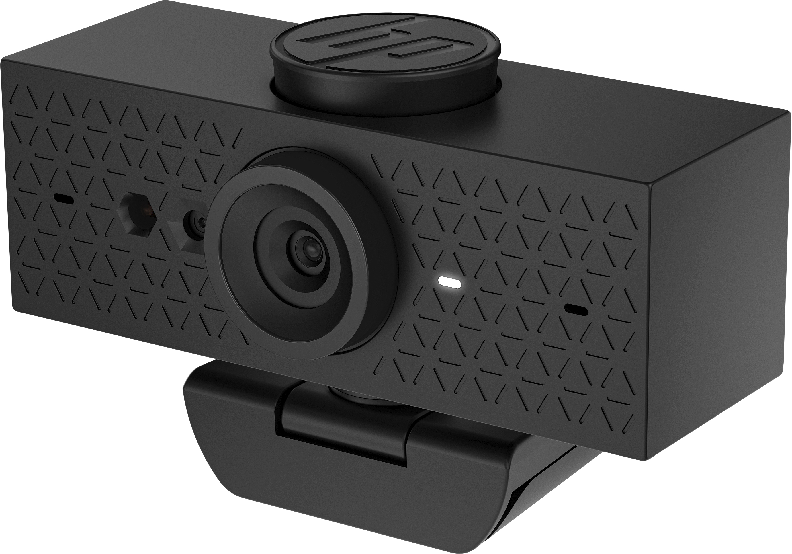HP 625 USB FHD Conferencing Business Webcam - Tilt, Swivel, Dual-Noise Reducting Microphone, HDR, Windows Hello Compatible, Attachable - Black