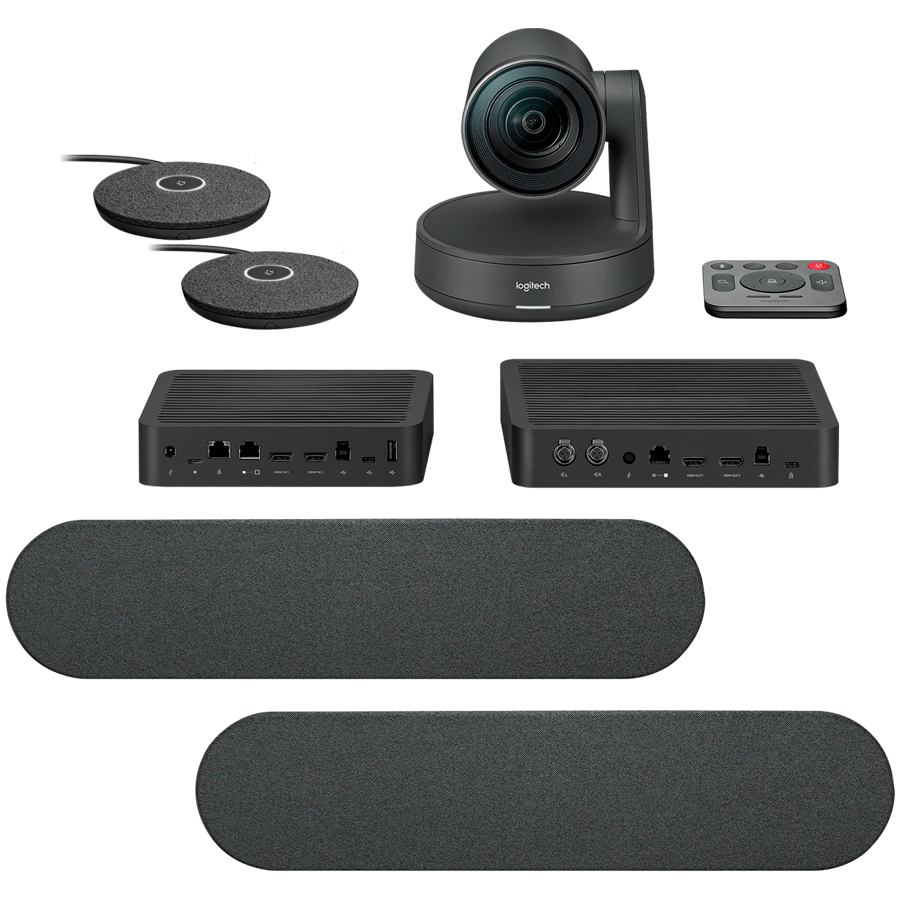 LOGITECH RALLY PLUS ULTRA-HD CONFERENCE CAM - BLACK - EMEA