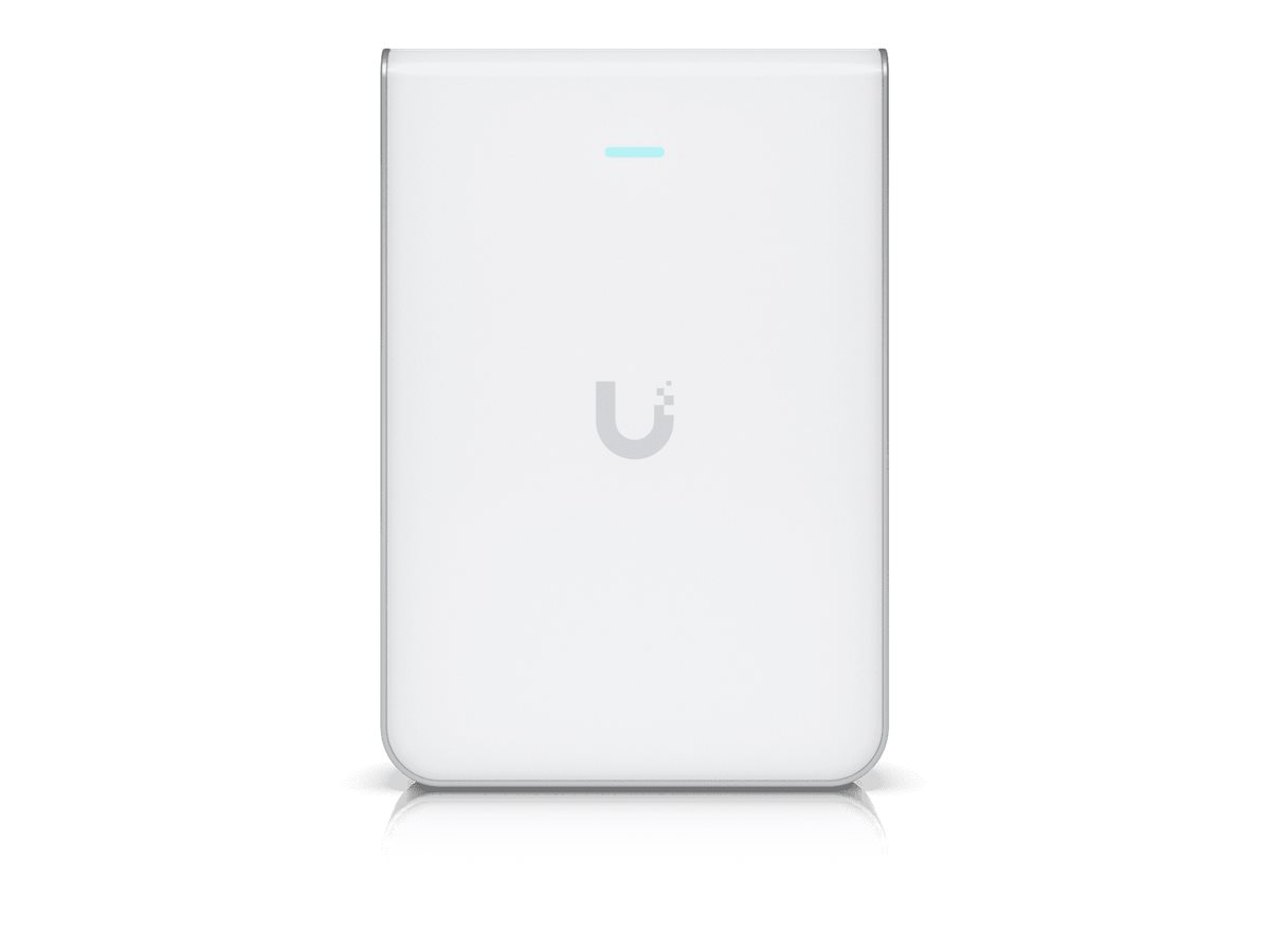 Ubiquiti U7 Pro Wall - 2.4 - 6 GHz - 2500 Mbit/s - Ethernet LAN (RJ-45) ports 1 - MU-MiMO Yes - PoE in - Antenna type Inner
