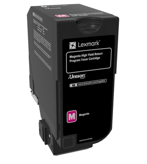 Lexmark 16K Magenta Return Program Toner Cartridge (CX725) - Lexmark Magenta