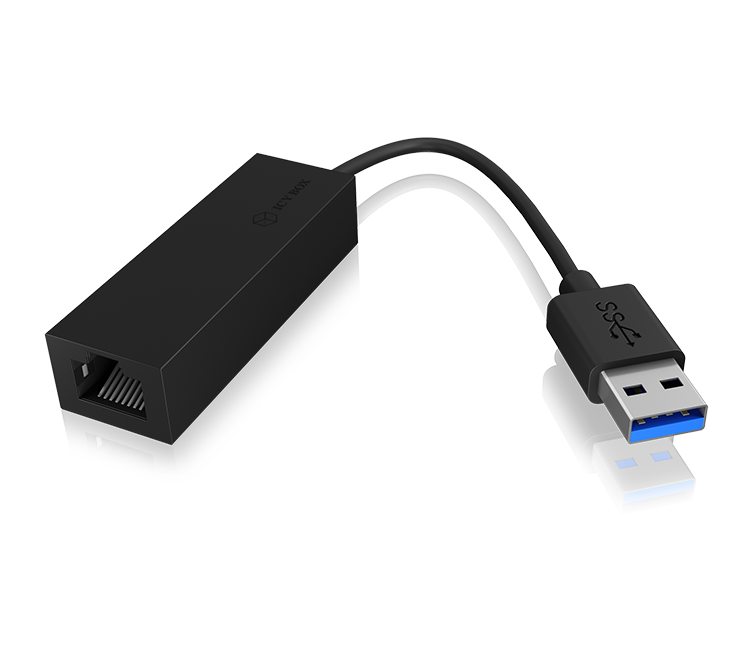 Raidsonic - USB 3.0 (A-Type) to Gigabit Ethernet Adapter - IB-AC501a