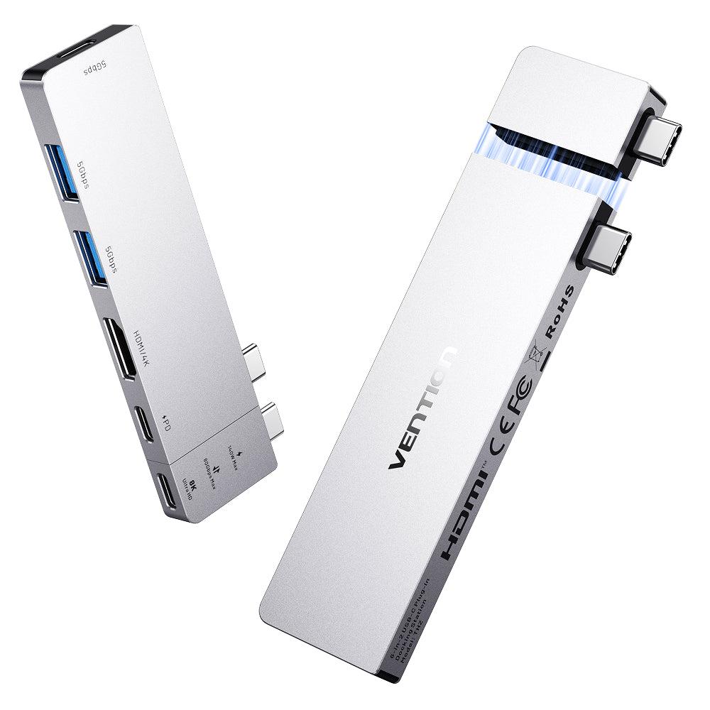 NB ACC DOCKING STATION 6IN2/USB-C THZH0 VENTION