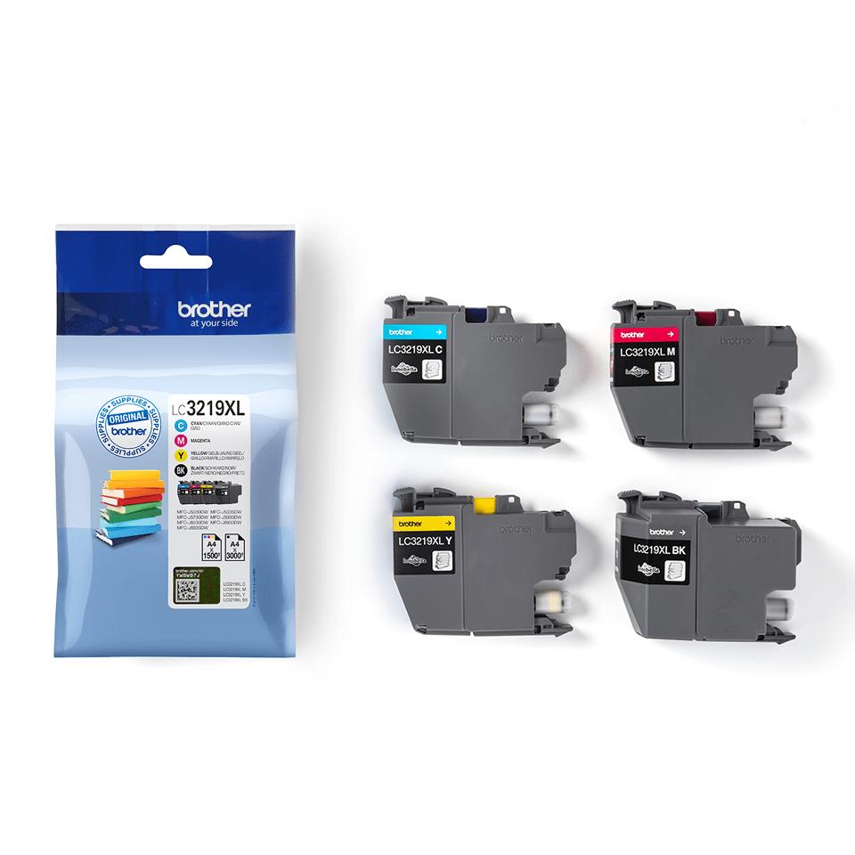 Brother LC3219XLVAL - Ink Cartridges - Black, Cyan, Magenta,Yellow
