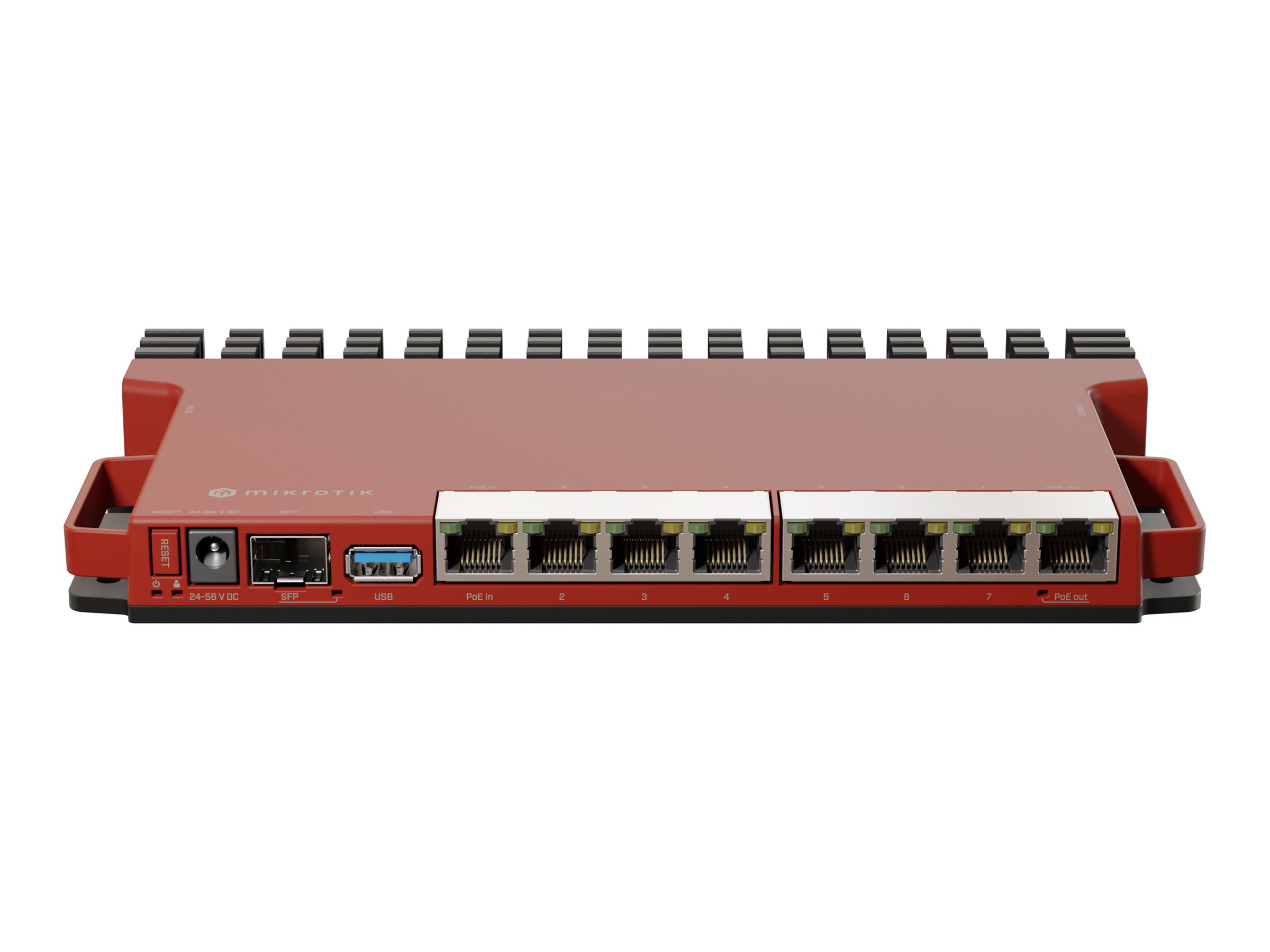 MikroTik - Router - L009UiGS-RM - No Wi-Fi - 10/100/1000 Mbit/s - Mesh Support No - MU-MiMO No - No mobile broadband - 1x USB 3.0 type A
