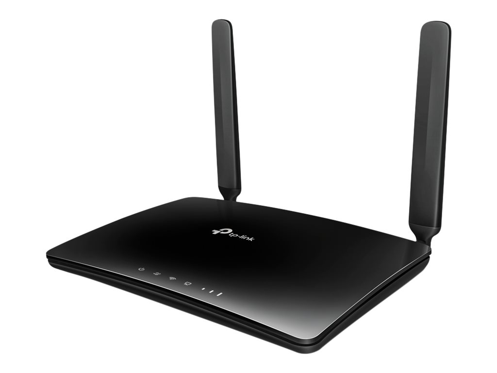 TP-LINK - MR400 AC1200 Wireless Dual Band 4G LTE Router - Archer MR400 - 802.11ac - 10/100 Mbit/s - Mesh Support No - MU-MiMO No - 4G