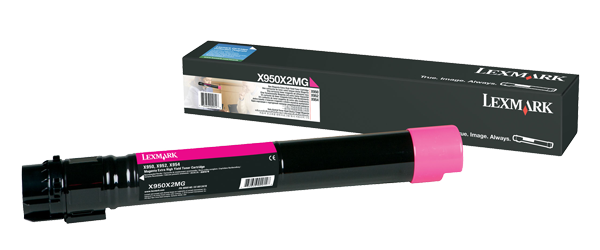 Lexmark X950X2MG - X95x Magenta Extra High Yield Toner Cartridge (22K) - Cartridge - Magenta