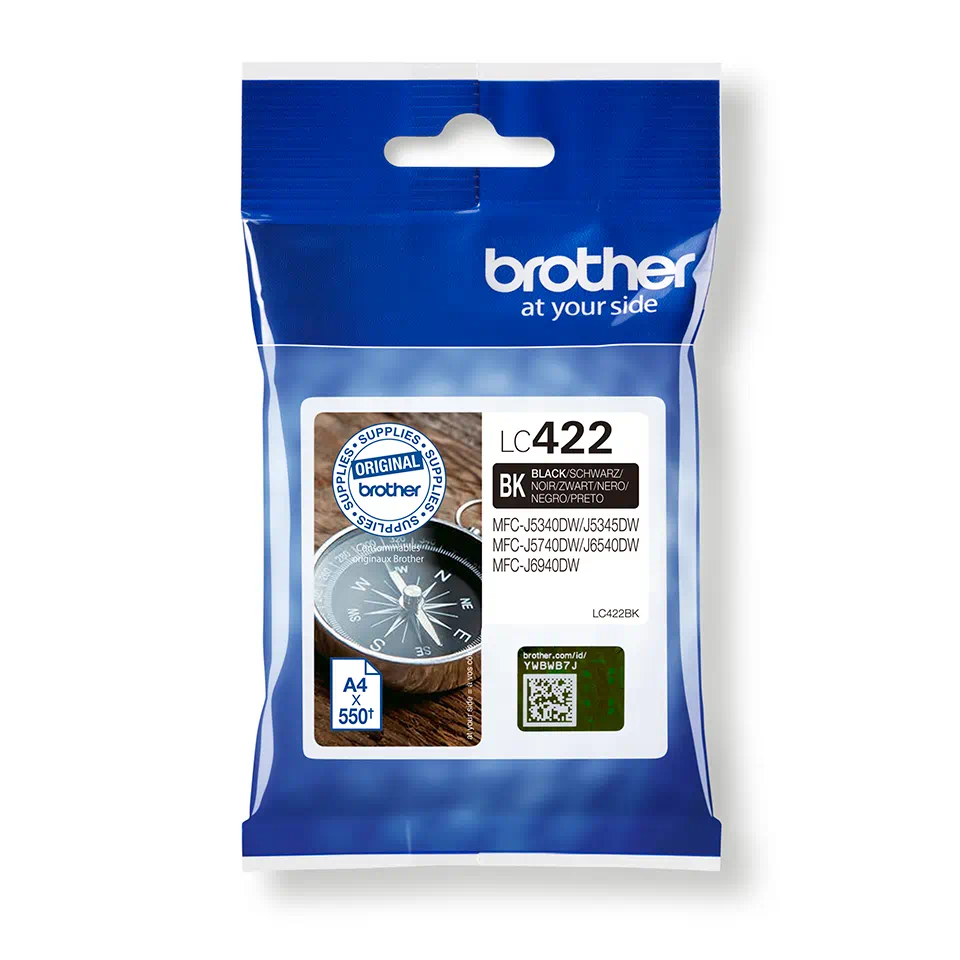 Brother LC422BK - Ink Cartridge - Black