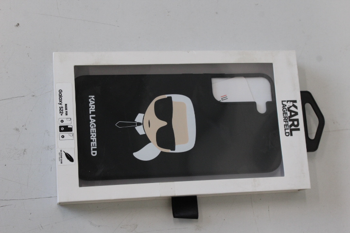 SALE OUT. Karl Lagerfeld KLHCS22MSLKHBK S22+ S906 black hardcase Silicone Karl`s Head DIRTY PACKAGING - SALE OUT. Karl Lagerfeld DIRTY PACKAGING