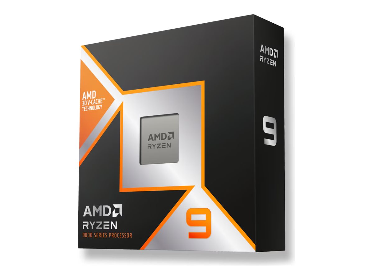 AMD Ryzen 9 9950X3D - AM5 - Processor threads 32 - AMD - Processor cores 16