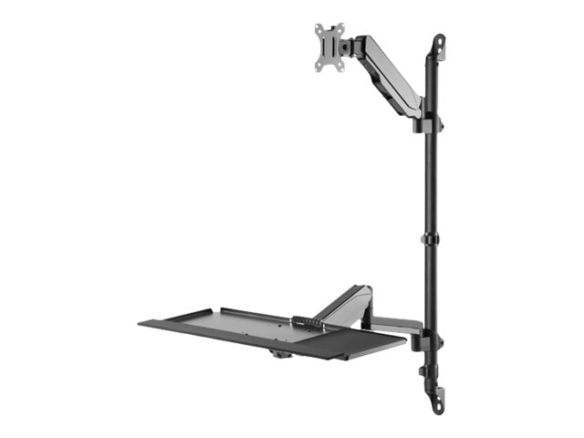 Digitus - Wall mount - Tilt, height adjustment, rotate - 17-32 " - Black