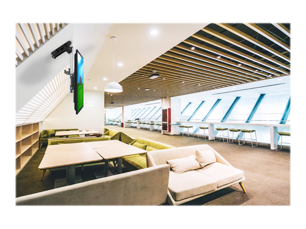 Neomounts FPMA-C020BLACK Monitor/TV Mount Ceiling - Adjustable Height, Tilt - 10-40 " - Maximum weight (capacity) 20 kg - Black