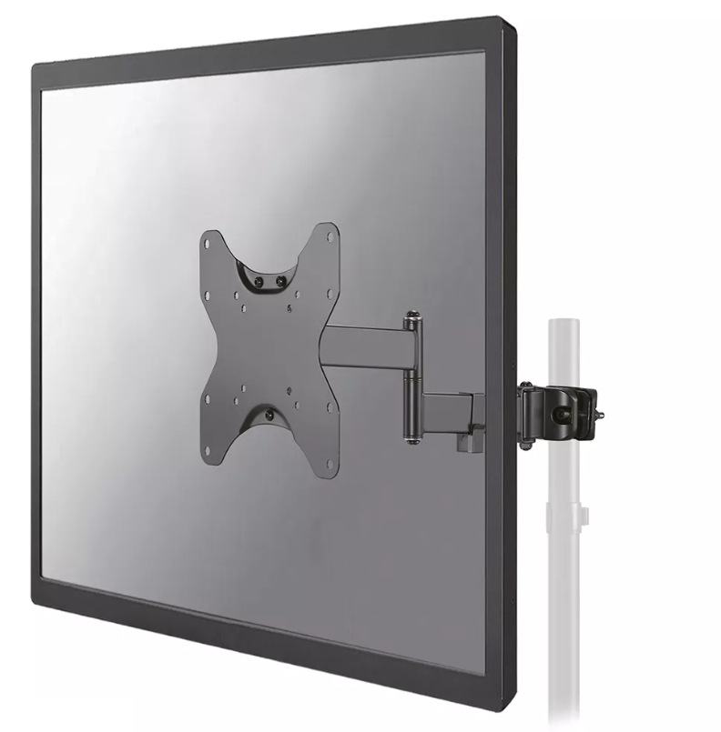 Neomounts FL40-450BL12 TV pole mount - Full motion, Tilt, Rotate, Swivel - 23-42 " - Maximum weight (capacity) 25 kg - Black