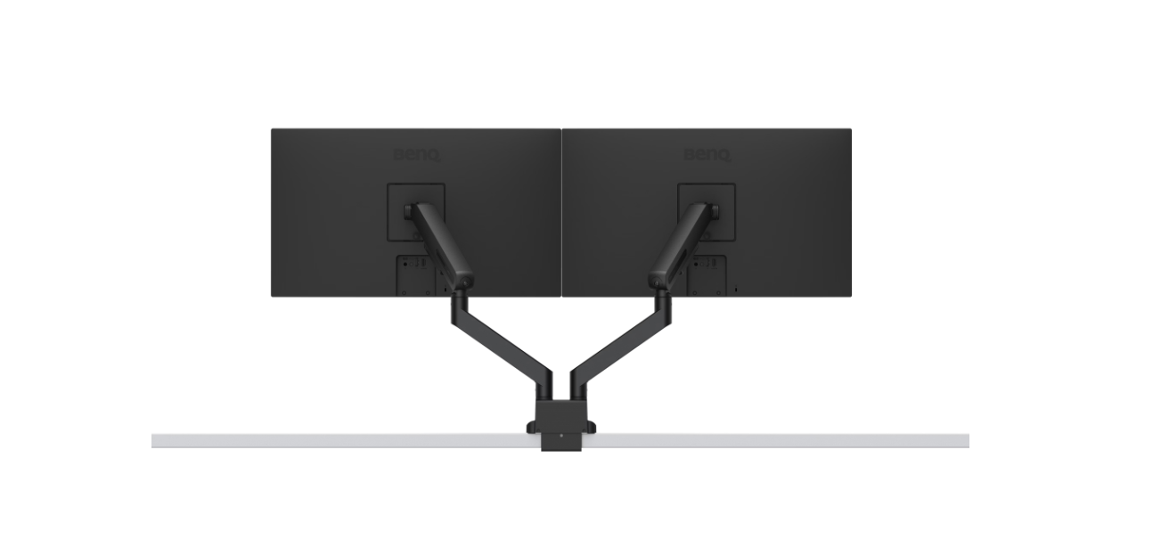 Benq Ergo Dual Monitor Arm BDL01 - Rotation, Tilt - 17-35 " - Maximum weight (capacity) 11 kg - Black