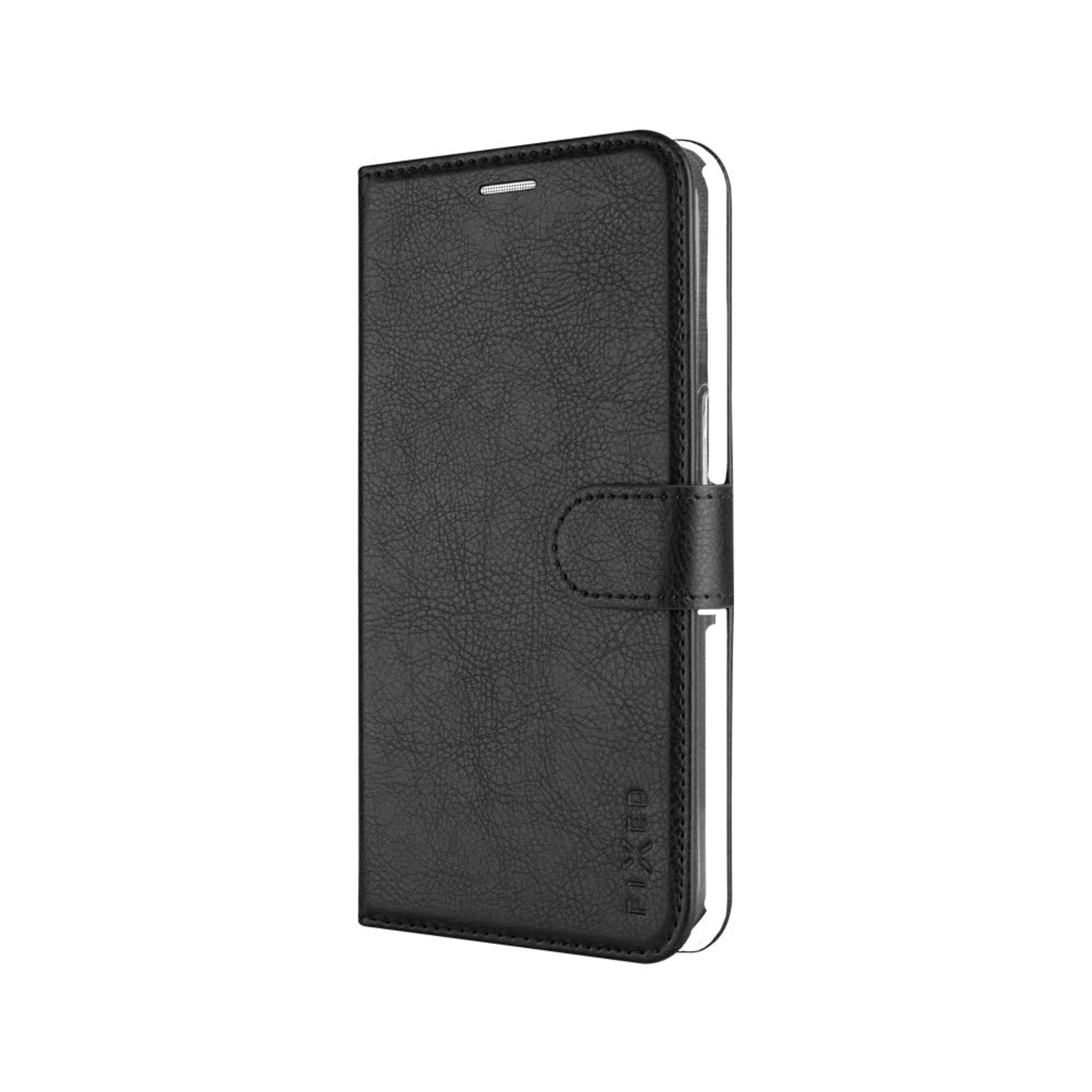 Fixed Opus - Book Case - Xiaomi - Redmi 15C 4G/5G - Leather - Black