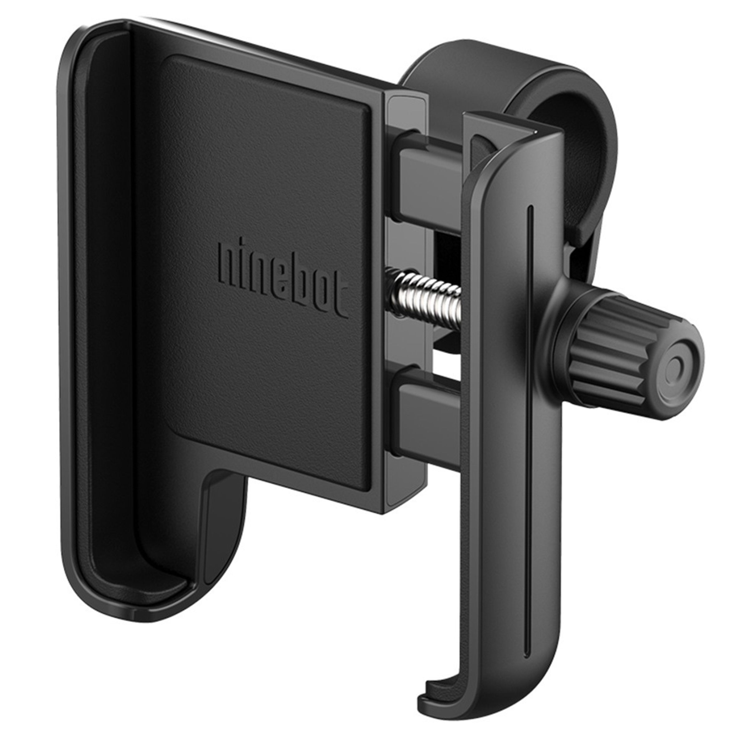 Segway - Smartphone holder for Kickscooters - Adjustable - Black - 360 ° - 6.5 "
