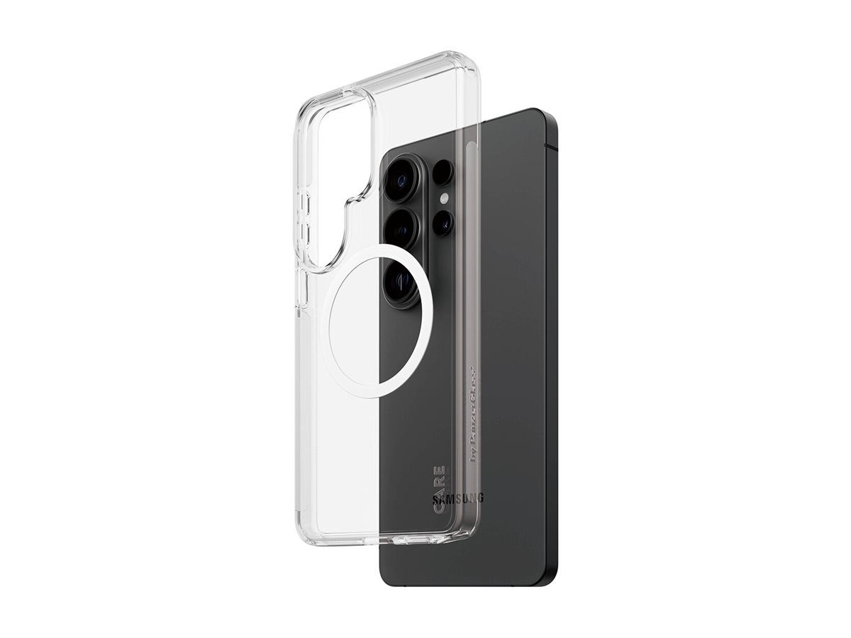 CARE by PanzerGlass Urban Explorer Case Transparent w. White Qi Samsung New Galaxy S26 Ultra - PanzerGlass