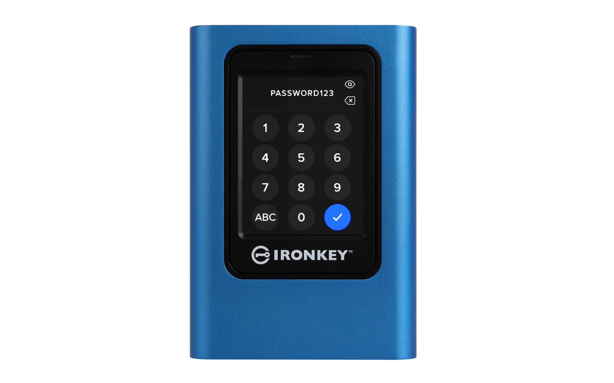 External SSD|KINGSTON|IronKey Vault Privacy 80|1.92TB|USB 3.2|Write speed 250 MBytes/sec|Read speed 250 MBytes/sec|IKVP80ES/1920G