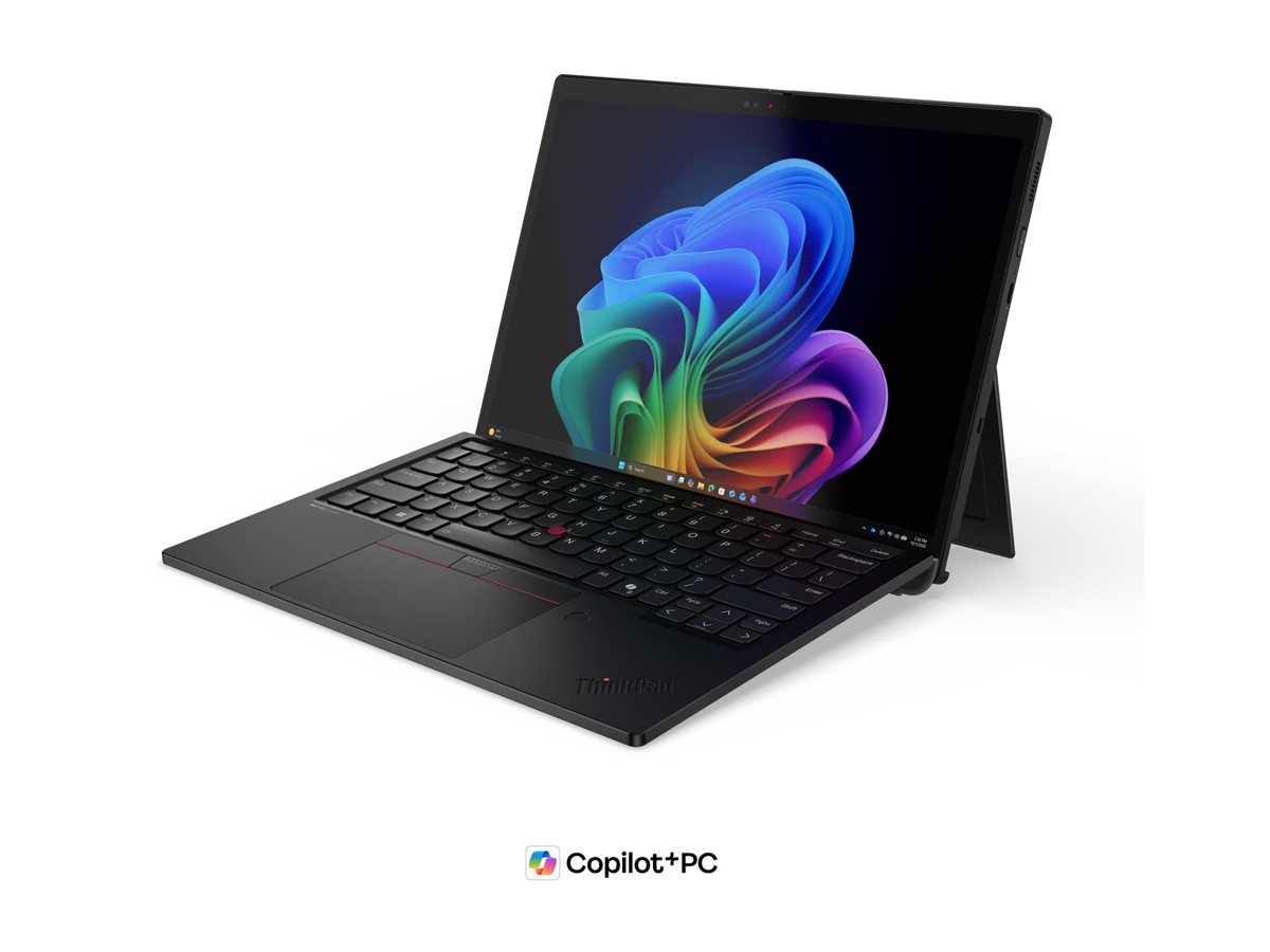 Lenovo ThinkPad X13 Detachable G1 Intel - Black - 13 " - IPS - Touchscreen - 2.8K - 2880 x 1920 pixels - Intel Core Ultra 5 - 332 - 32 GB - Soldered LPDDR5X - Solid-state drive capacity 512 GB - Intel Graphics - Windows 11 Pro - 802.11be - Bluetooth versi