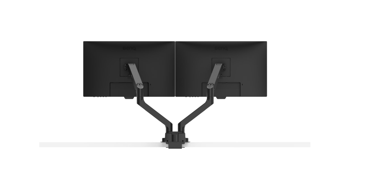 Benq Desk Mount - Ergo Dual Monitor Arm BDH01 - Rotate, Tilt - 35 " - Maximum weight (capacity) 20 kg - Black