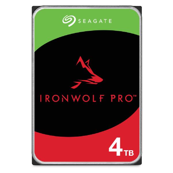 HDD|SEAGATE|IronWolf Pro|4TB|SATA|256 MB|7200 rpm|3,5"|ST4000NT001