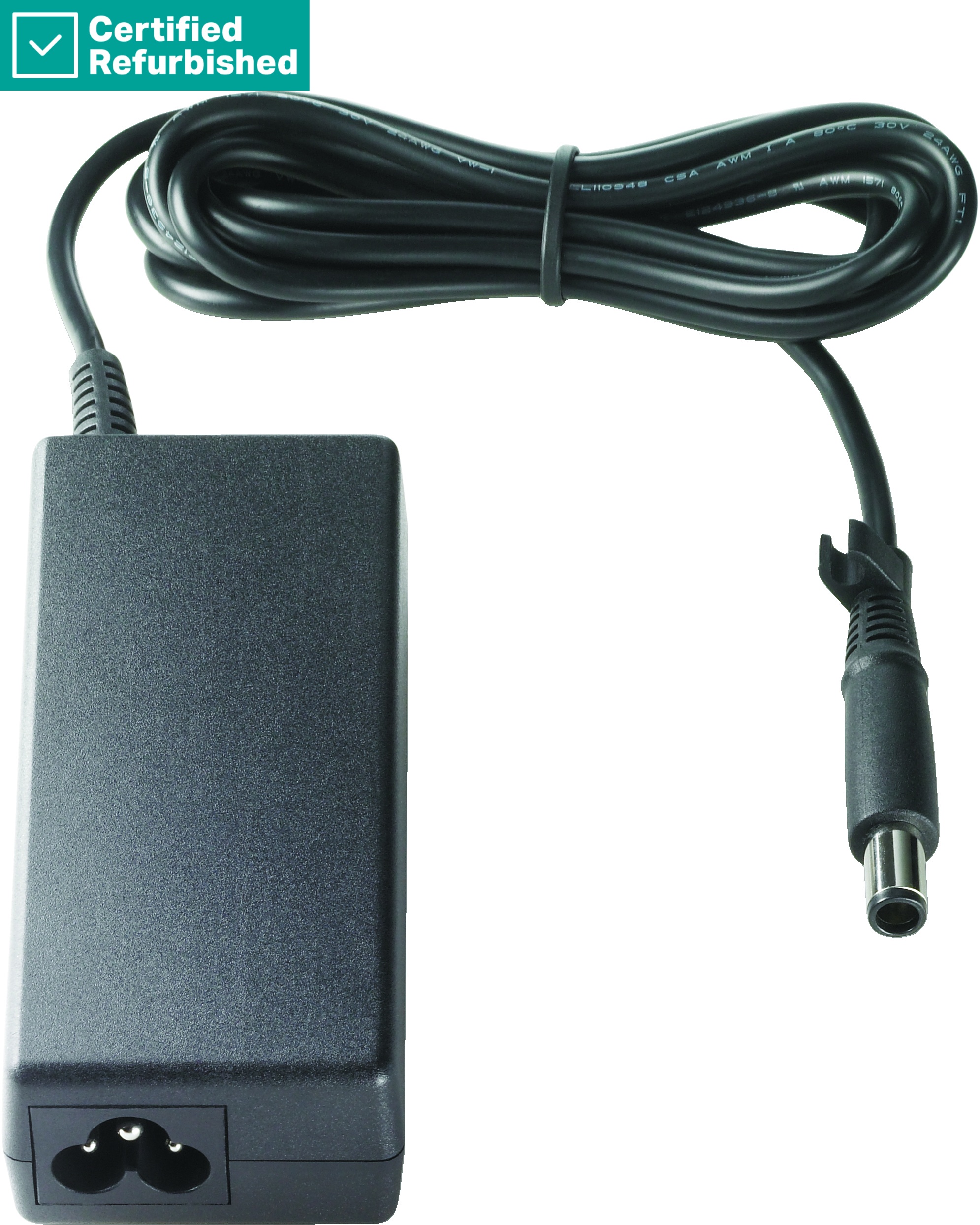 RENEW GOLD HP 90W Smart AC Power Adapter Notebook Charger / fits all HP business class laptops w/ round barrel tip from 2014+ (WITHOUT EU Power Cord)