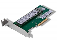 Lenovo - ThinkStation M.2.SSD Adapter High Profile - M.2 (Adapter for you to install a M.2 SSD into your ThinkStation systems with high profile bracket)
