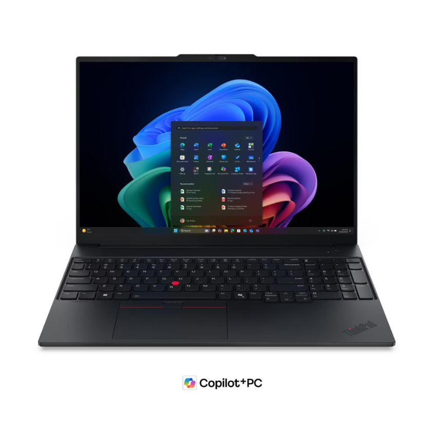 Lenovo ThinkPad E16 G4 Intel - Black - 16 " - IPS - WUXGA - 1920 x 1200 pixels - Anti-glare - Intel Core Ultra 7 - 355 - 24 GB - SODIMM DDR5 - Solid-state drive capacity 512 GB - Intel Graphics - Windows 11 Pro - 802.11be - Bluetooth version 5.4 - Keyboar