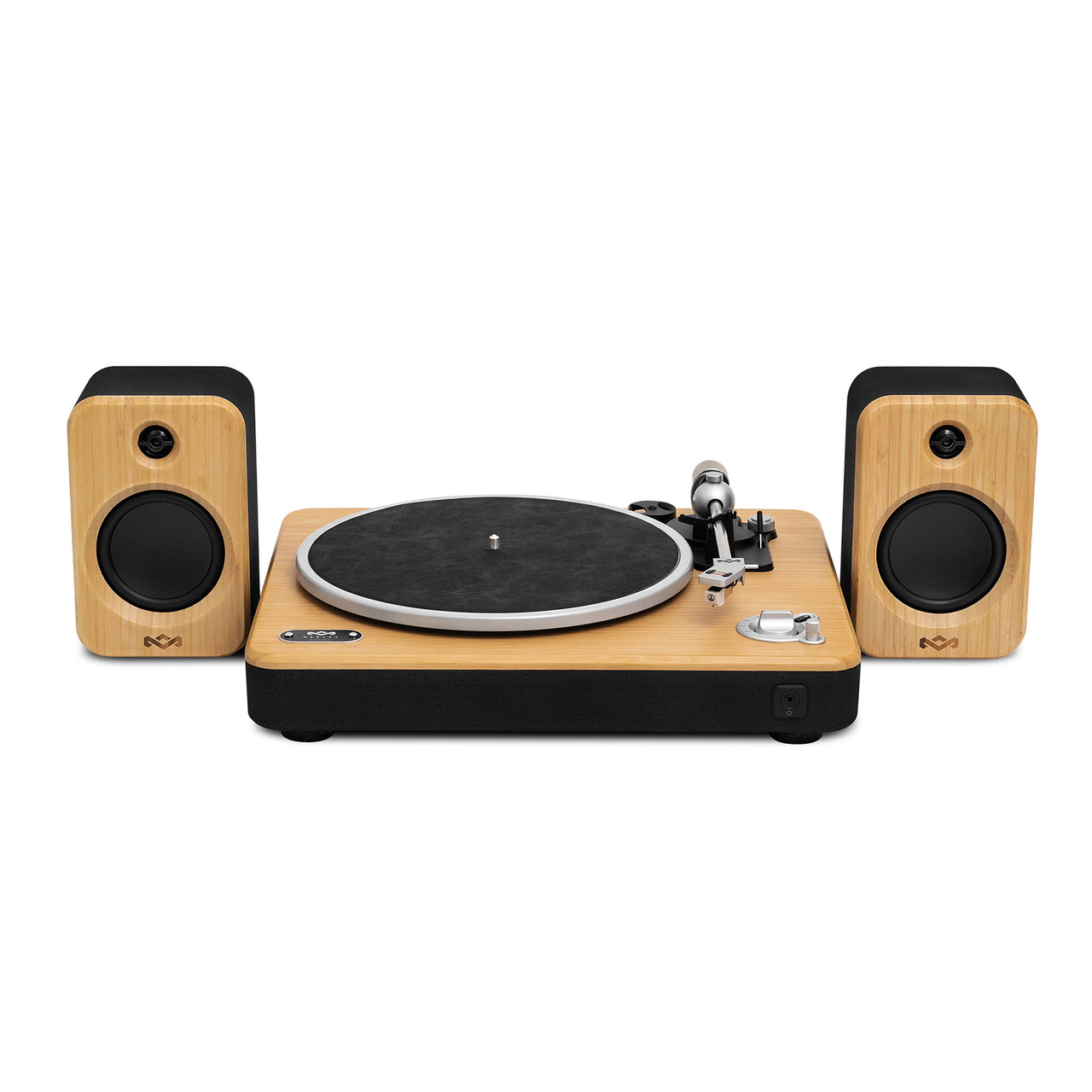 Marley Turntable With Speakers - Stir It Up Wireless 2+ - Bluetooth In/Out