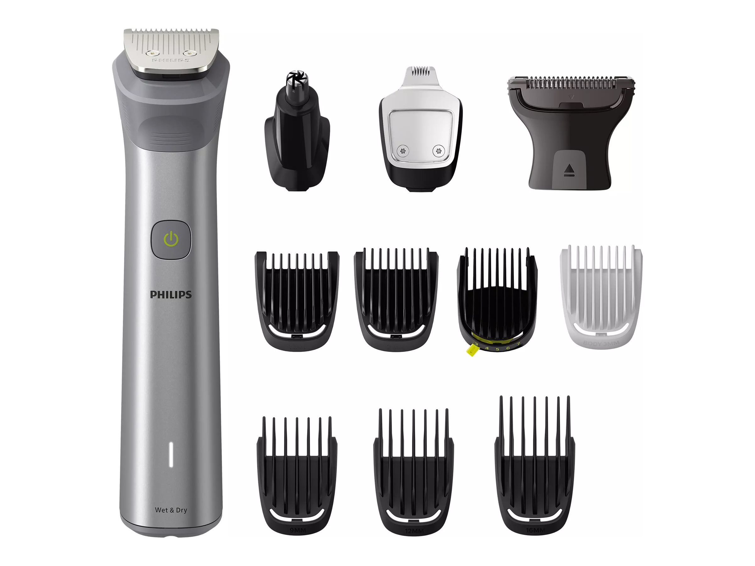 Philips - All-in-One Trimmer - MG5940/15 - Cordless - Wet & Dry - Number of length steps 11 - Step precise 1 mm - Silver